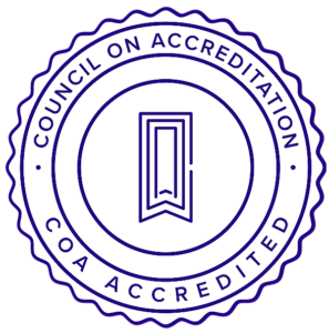 COA Credential Seal Purple-Outline