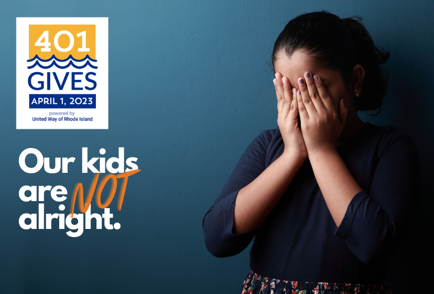 our kids are not alright 401gives 401 gives children's mental health crisis fundraising